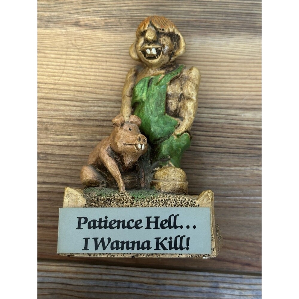 Unique RARE Hillbilly Figurine By Shade Tree Creations 1991 Oddity